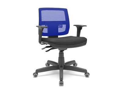 Cadeira Brizza Executiva Standard Tela - Kit Móveis