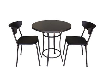 Mesa Café e Cadeiras Emy Stiloflex - Kit Móveis