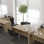 Mesa Trabalho Atendimento Wood - Kit Móveis