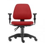 Cadeira Executiva Sky Baixa Backsystem c/ Braço - Kit Móveis