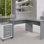 Mesa Diretoria Grafito Branco
